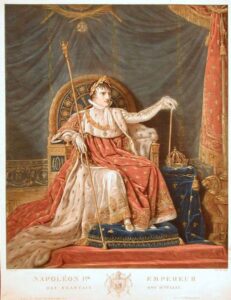 Napoleone sul trono