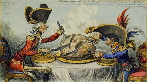 caricatura di Napoleone