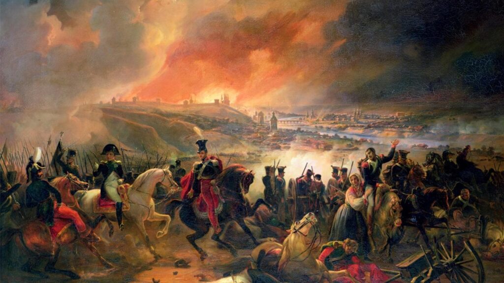 Incendio di Mosca 1812