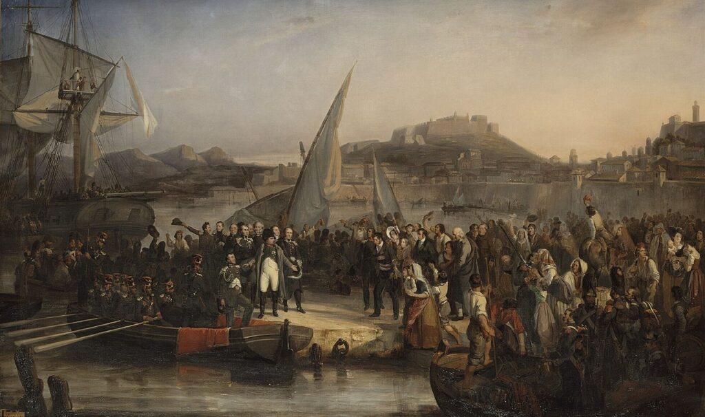 La fuga dall'isola d'Elba di Napoleone